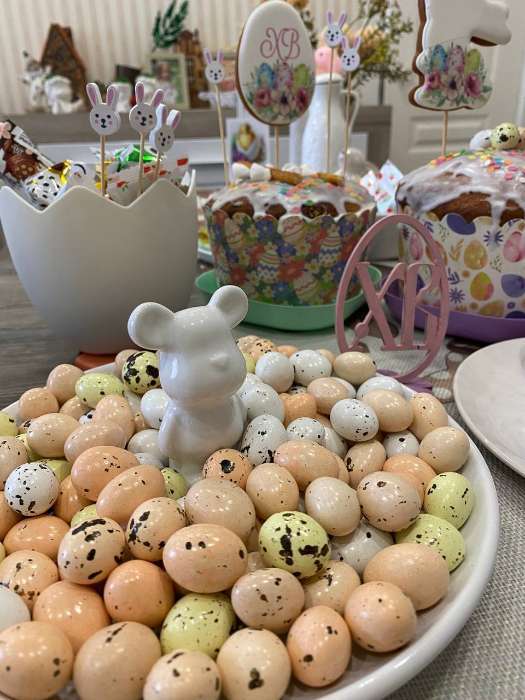 Фотография покупателя товара Тарелка Доляна «Мишка Отто», 20.5×9 см, белое - Фото 2