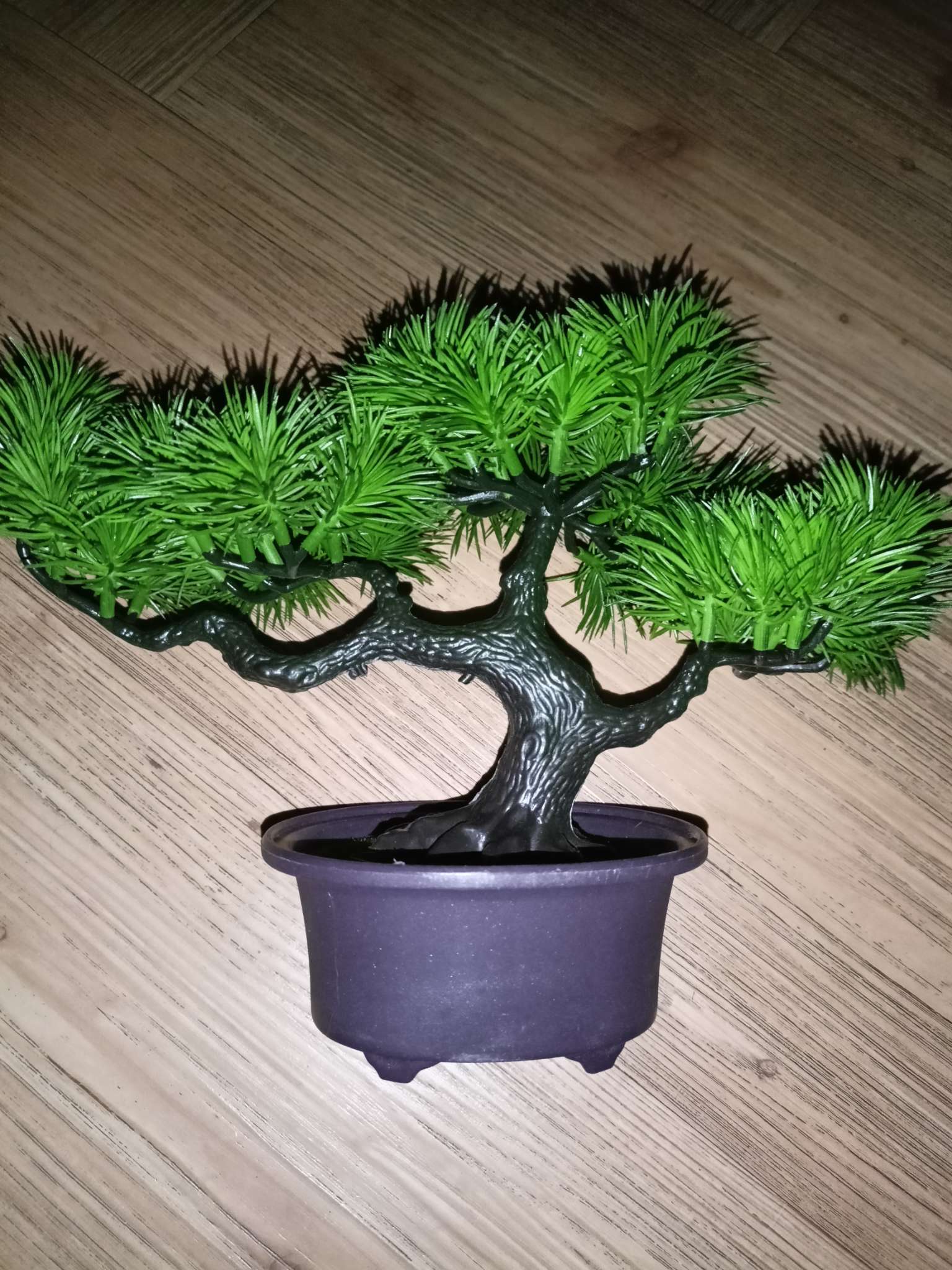 Фотография покупателя товара Бонсай искусственный в горшке «Дендроарт», 12×17 см, МИКС - Фото 2