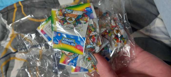 Фотография покупателя товара Растущие игрушки в пакете «Мини шарики», МИКС - Фото 1