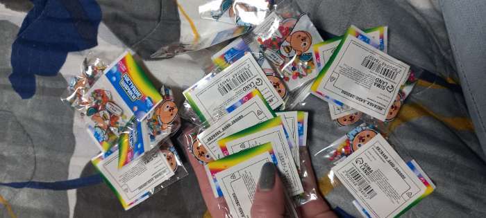 Фотография покупателя товара Растущие игрушки в пакете «Мини шарики», МИКС - Фото 3