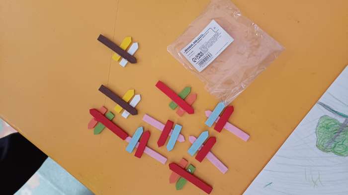 Фотография покупателя товара Декор для творчества дерево «Указатель», 3×5 см, МИКС - Фото 1