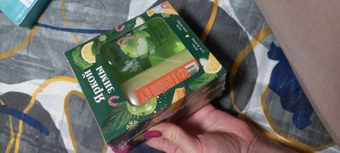 Фотография покупателя товара Новогодний подарочный набор косметики «Яркой зимы»: гель для душа и пена для ванны, 2×300 мл, Чистое счастье - Фото 3