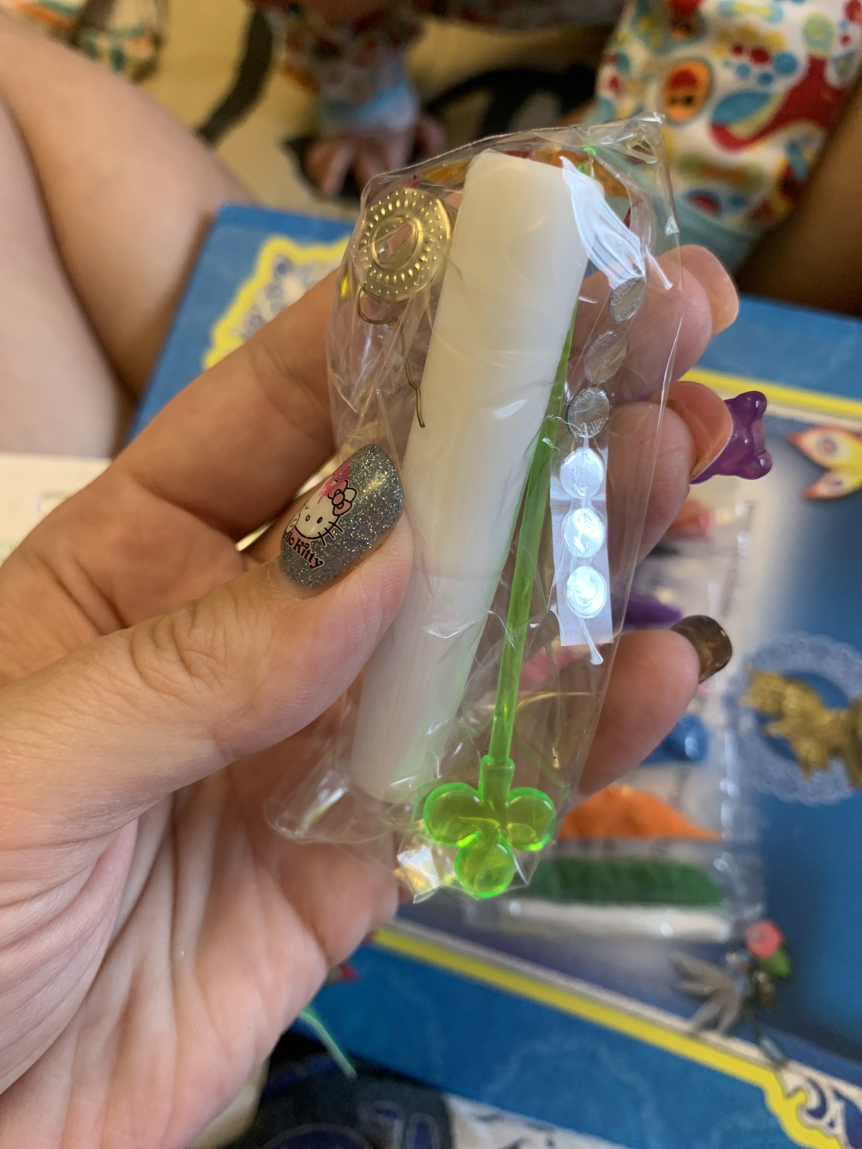 Фотография покупателя товара Новогодний шар, фреска "Зайчик с подарком" - Фото 1