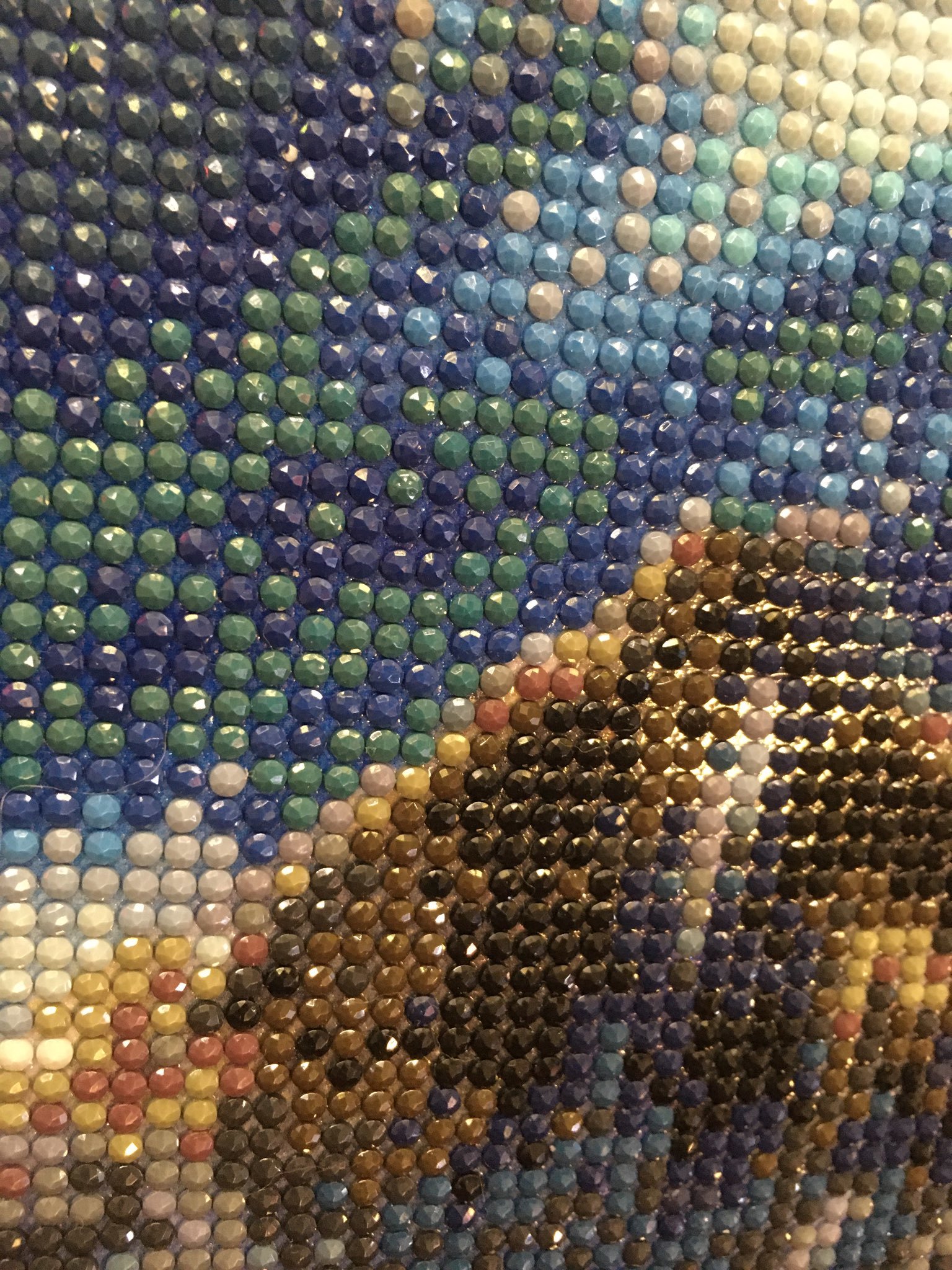 Фотография покупателя товара Алмазная мозаика на подрамнике с полным заполнением «Маяк», 20 х 30 см - Фото 1