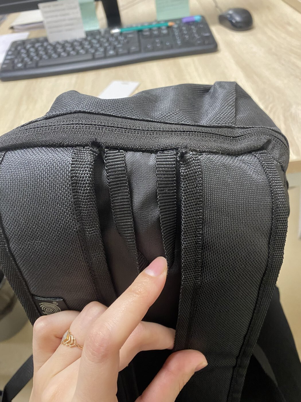 Фотография покупателя товара Рюкзак туристический maclay, 10 л, черный - Фото 3