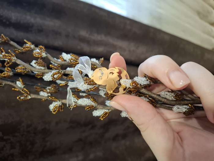 Фотография покупателя товара Украшение для вербы «Светлой Пасхи», 2.6×2.7 см - Фото 6