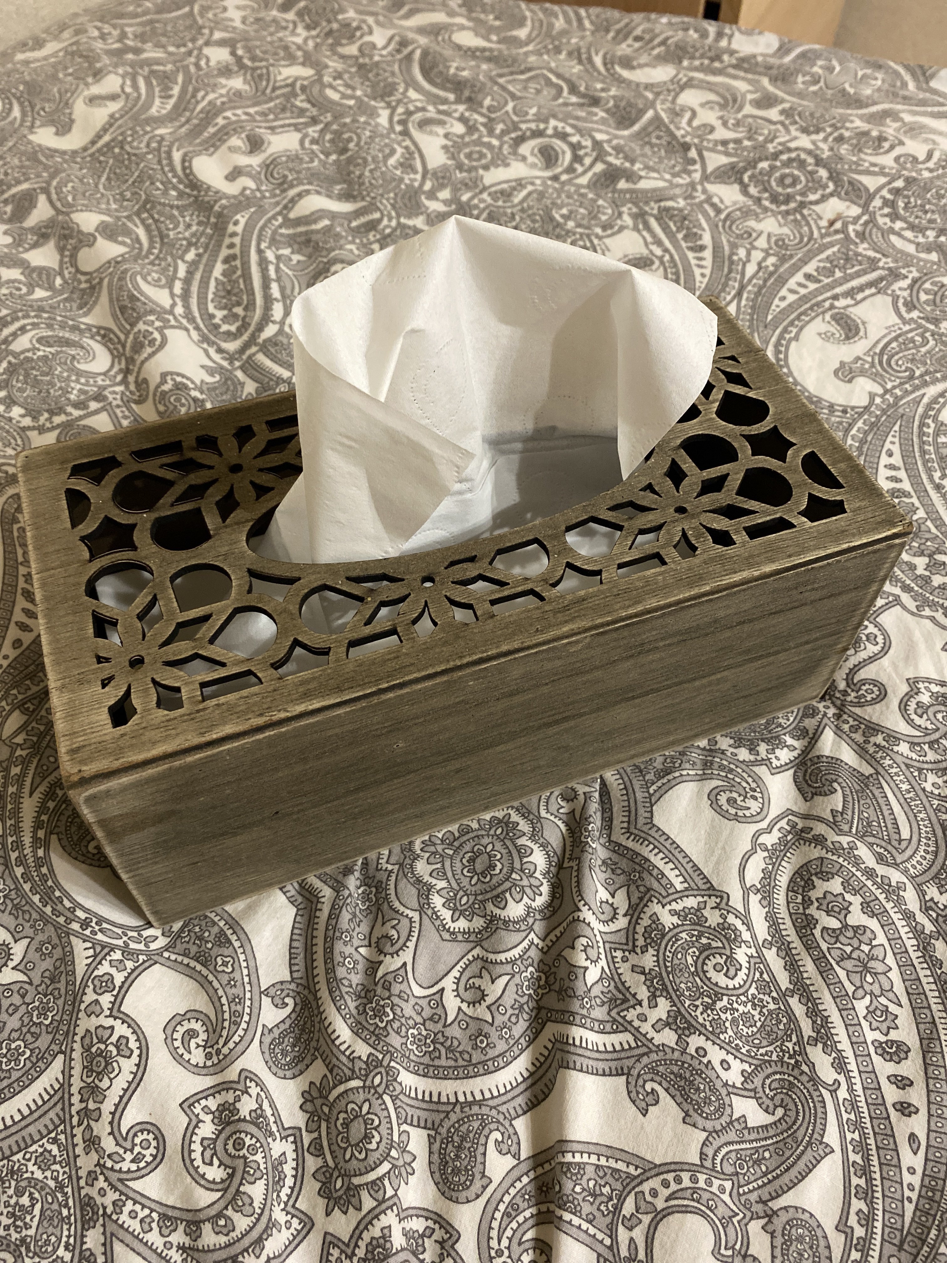 Фотография покупателя товара Салфетница «Винтаж», 23,5×11,5×9,5 см - Фото 1