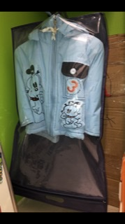 Фотография покупателя товара Упаковка с вешалкой для Карнавальных костюмов 40*70*5 с прорубной ручкой - Фото 4