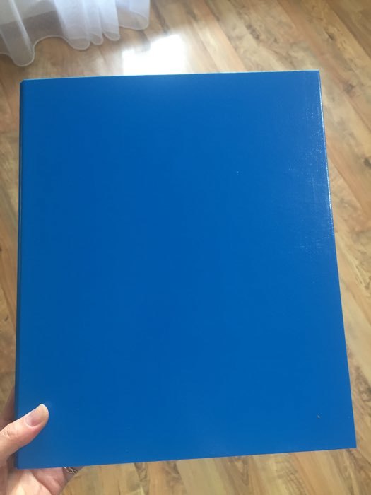 Фотография покупателя товара Папка на 4 кольцах А4, ErichKrause Neon, 35 мм, 1750 мкм, ламинированная, твердая обложка, голубая - Фото 1