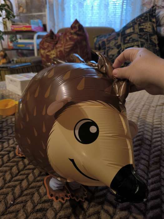 Фотография покупателя товара Воздушные шары, набор «Лев на лапках», 6 шт. - Фото 2