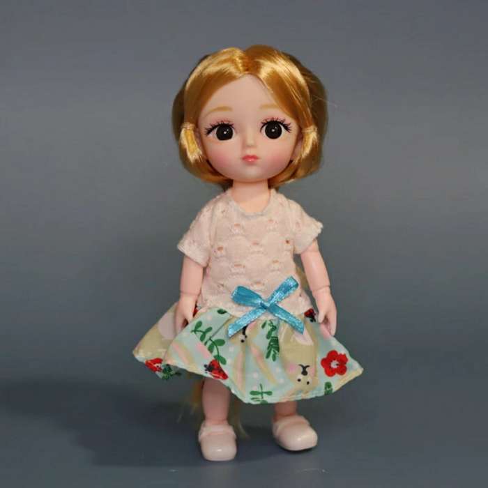 Фотография покупателя товара Кукла модная «Паола» в платье, МИКС - Фото 8