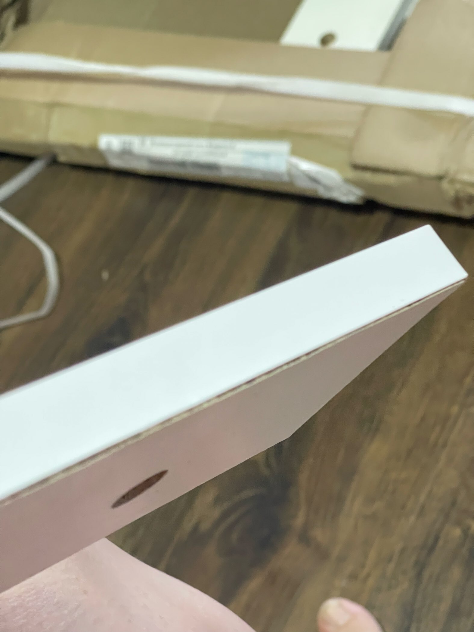 Фотография покупателя товара Стол компьютерный «Квартет - 6», со шкафом, 2 полки, 1450×500×1350 мм, цвет дуб крафт золотой/белый - Фото 6