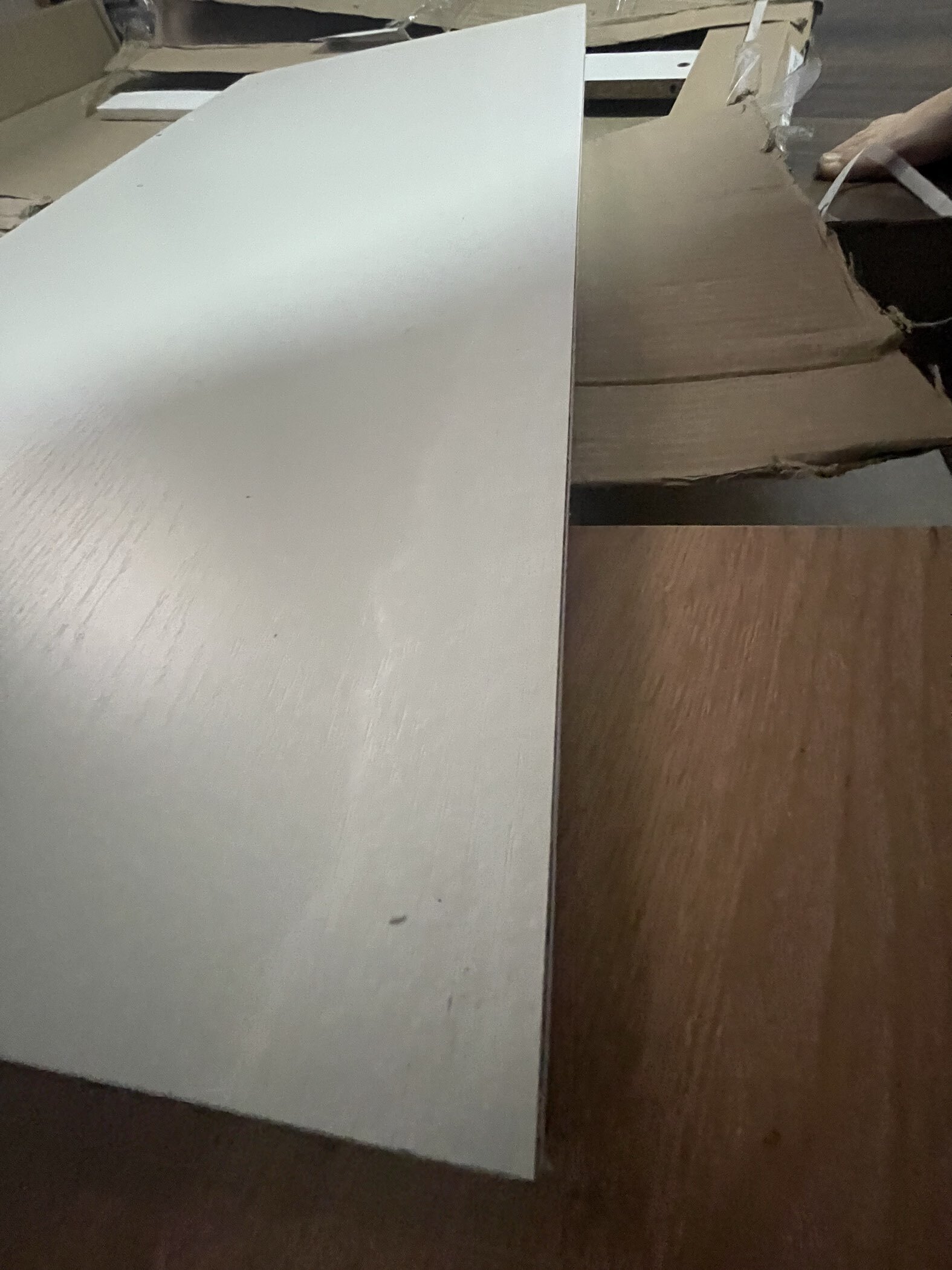 Фотография покупателя товара Стол компьютерный «Квартет - 6», со шкафом, 2 полки, 1450×500×1350 мм, цвет дуб крафт золотой/белый - Фото 7