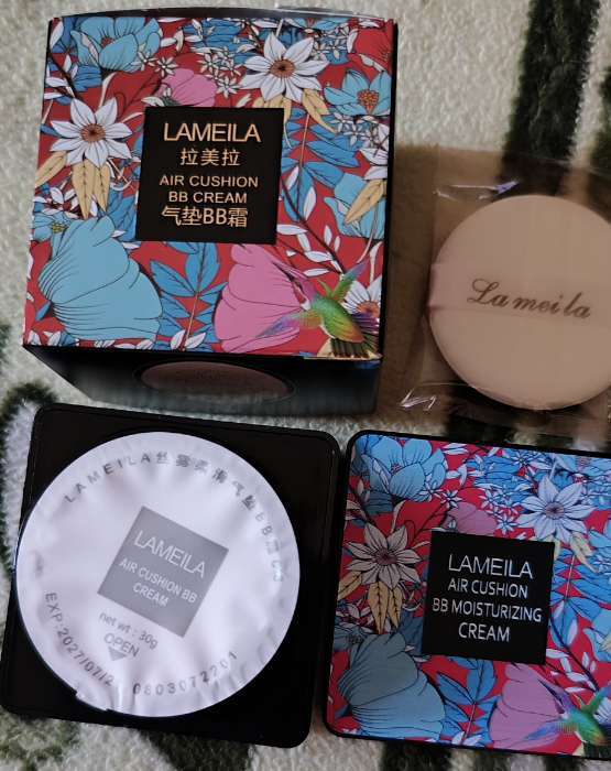 Фотография покупателя товара Крем-кушон тональный 3 в 1 (консилер, ВВ крем, пудра) - Фото 1