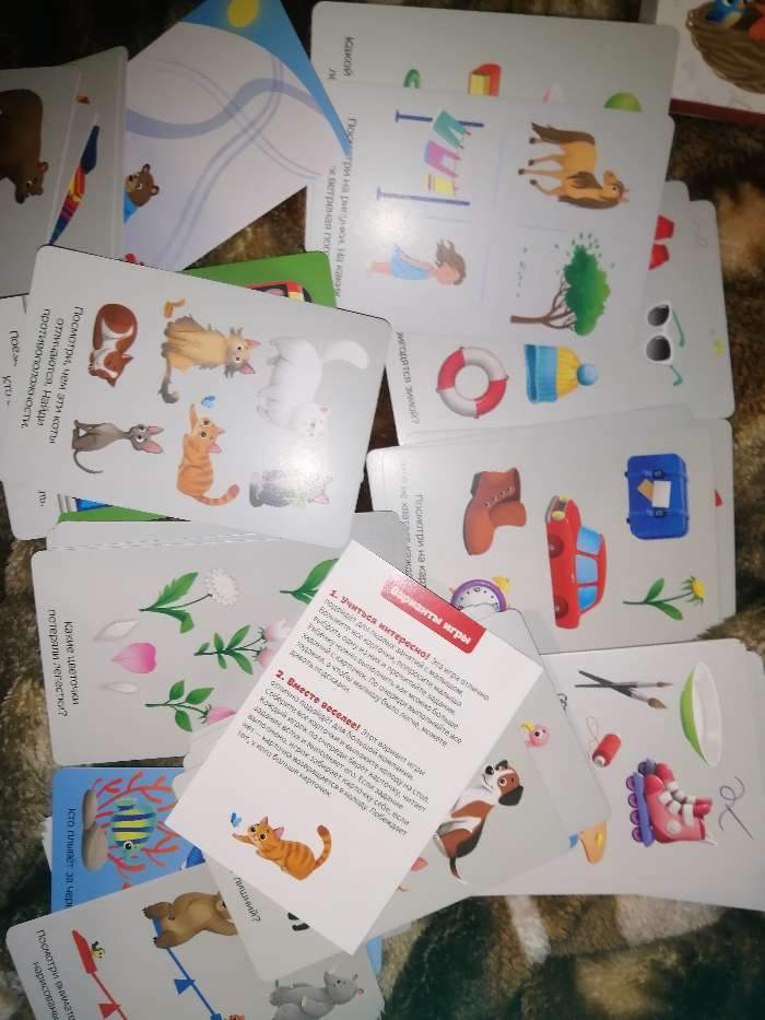 Фотография покупателя товара Карточная игра «Логический интеллект», 40 карточек 8х12 см - Фото 2