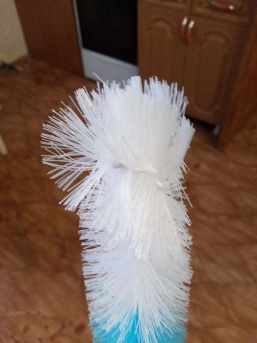 Фотография покупателя товара Ёршик для посуды Доляна, 56×5 см, МИКС - Фото 2