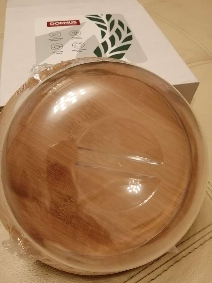 Фотография покупателя товара Сырница-маслёнка, 19×7,5 см, бамбук - Фото 5