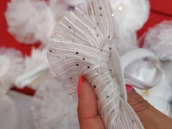 Фотография покупателя товара Бант для волос на резинке школьный, белый, 10 см, Кошечка Мари - Фото 7