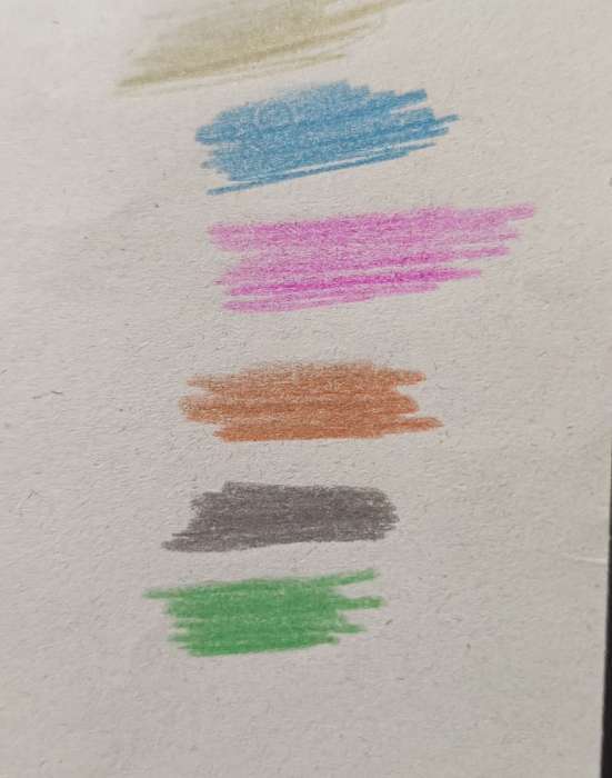 Фотография покупателя товара Карандаши цветные 6 цветов "Фантазия. Металлик", шестигранные - Фото 1