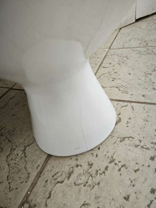 Фотография покупателя товара УЦЕНКА Унитаз компакт "ЦОП" , бачок, сиденье, без арматуры, боковая подводка - Фото 2