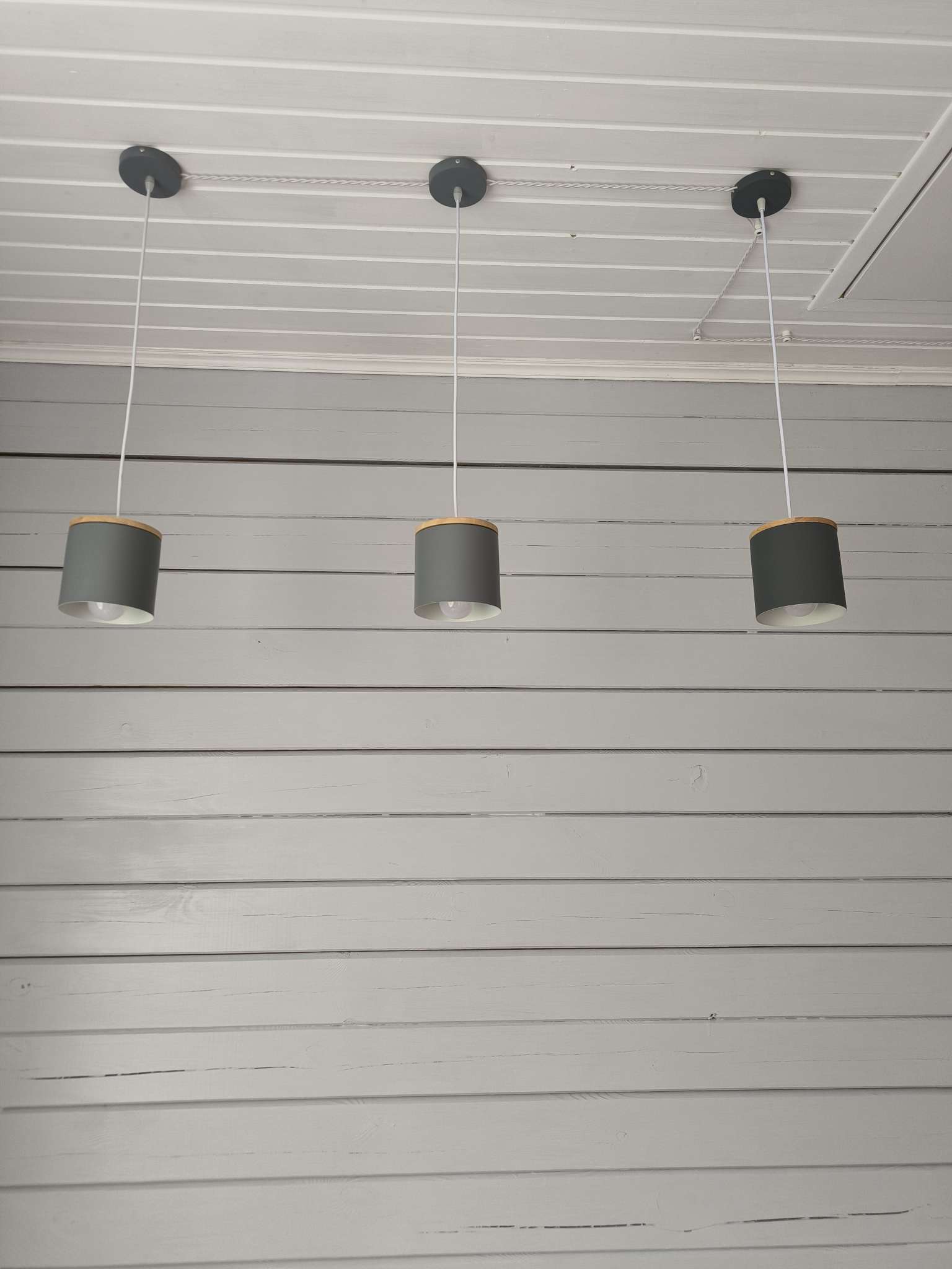 Фотография покупателя товара Светильник BayerLux 40388/1 E27 40 Вт серый 13×13×15-115 см - Фото 1