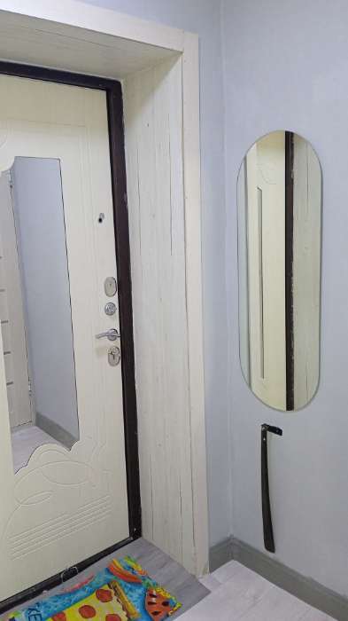 Фотография покупателя товара Зеркало интерьерное настенное, овальное, 50×110 см - Фото 2