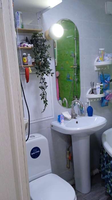 Фотография покупателя товара Зеркало интерьерное настенное, овальное, 50×110 см - Фото 1