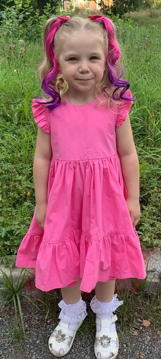 Фотография покупателя товара Платье детское KAFTAN Princess, р. 30 ( 98-104), розовый