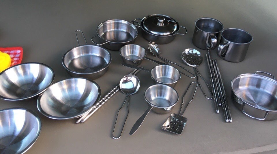 Фотография покупателя товара Набор металлической посуды "Повар", 7 предметов - Фото 1