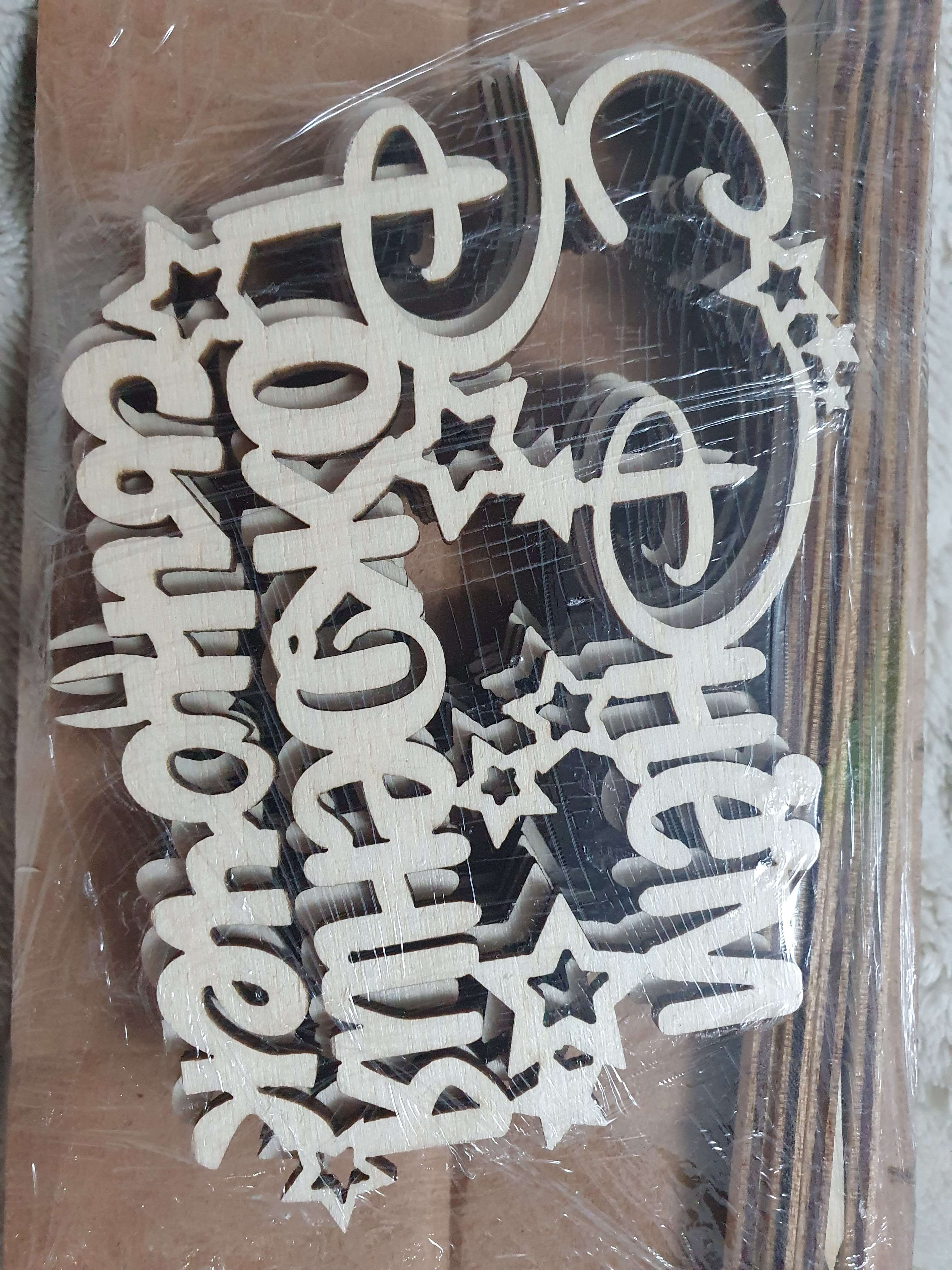 Фотография покупателя товара Топпер для торта деревянный «С Днём рождения, сыночек» - Фото 1