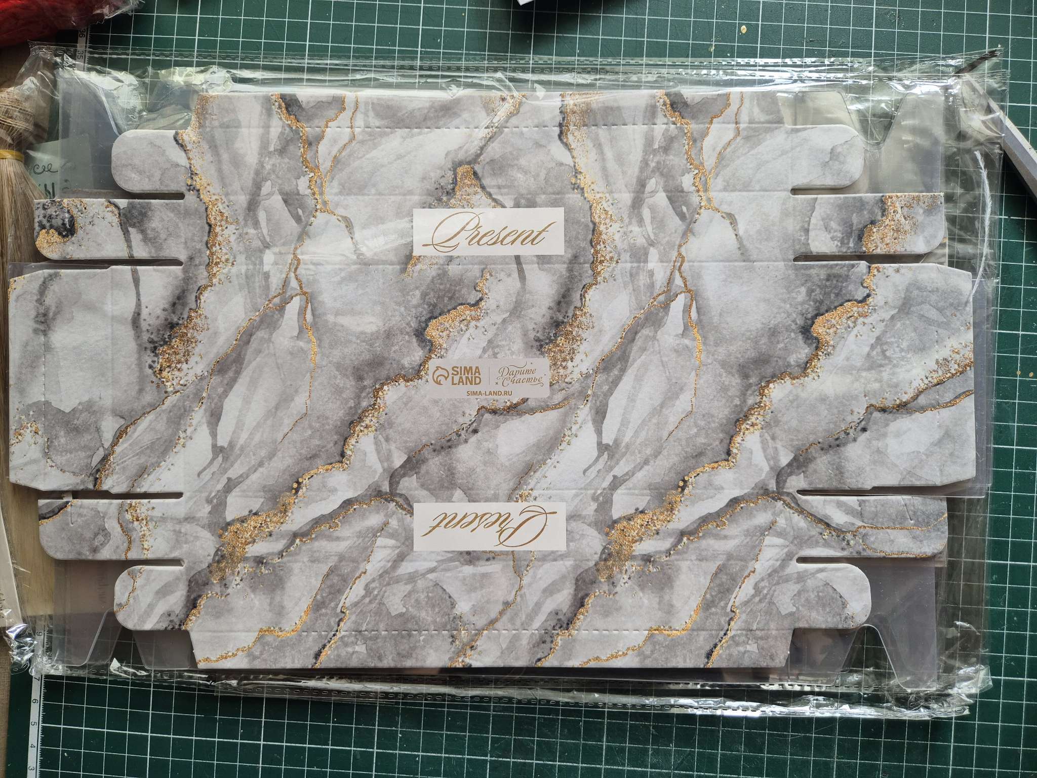 Фотография покупателя товара Коробка кондитерская love you, 26 х 8 х 9.5 см - Фото 1