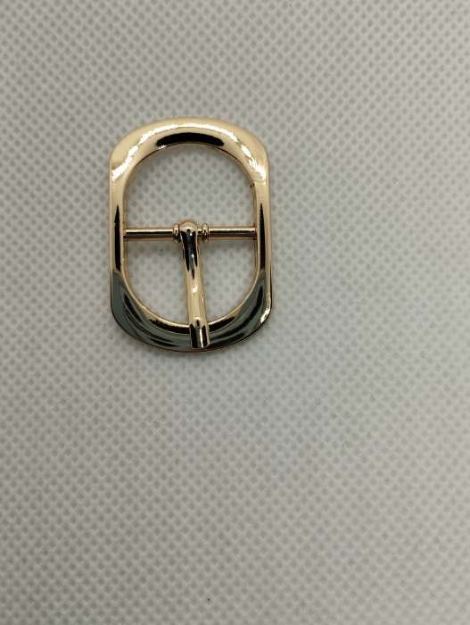 Фотография покупателя товара Пряжка для ремня, 3.6×2.4 см, 18 мм, цвет серебряный - Фото 1