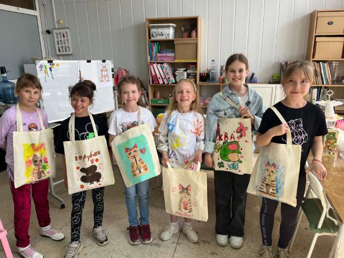 Фотография покупателя товара Сумка текстильная шопер без застёжки, 33×0.5×38 см, молочная - Фото 1