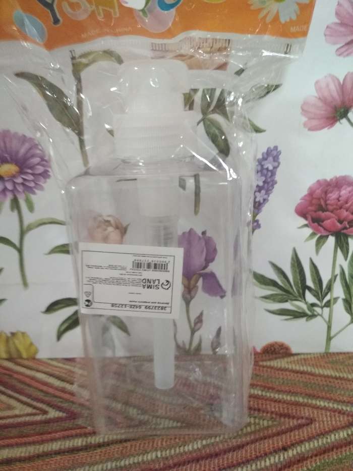 Фотография покупателя товара Дозатор для жидкого мыла Доляна, 500 мл, 6,5×15,5 см, цвет прозрачный - Фото 6