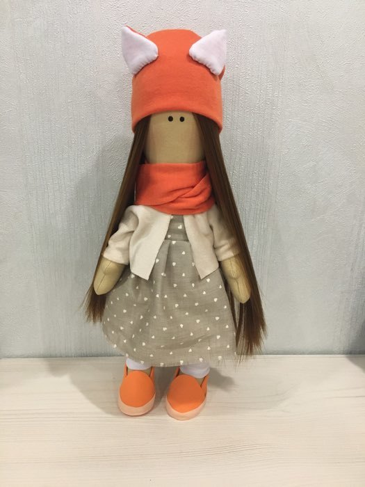 Фотография покупателя товара Набор для шитья. Интерьерная кукла «Алиса», 30 см - Фото 8