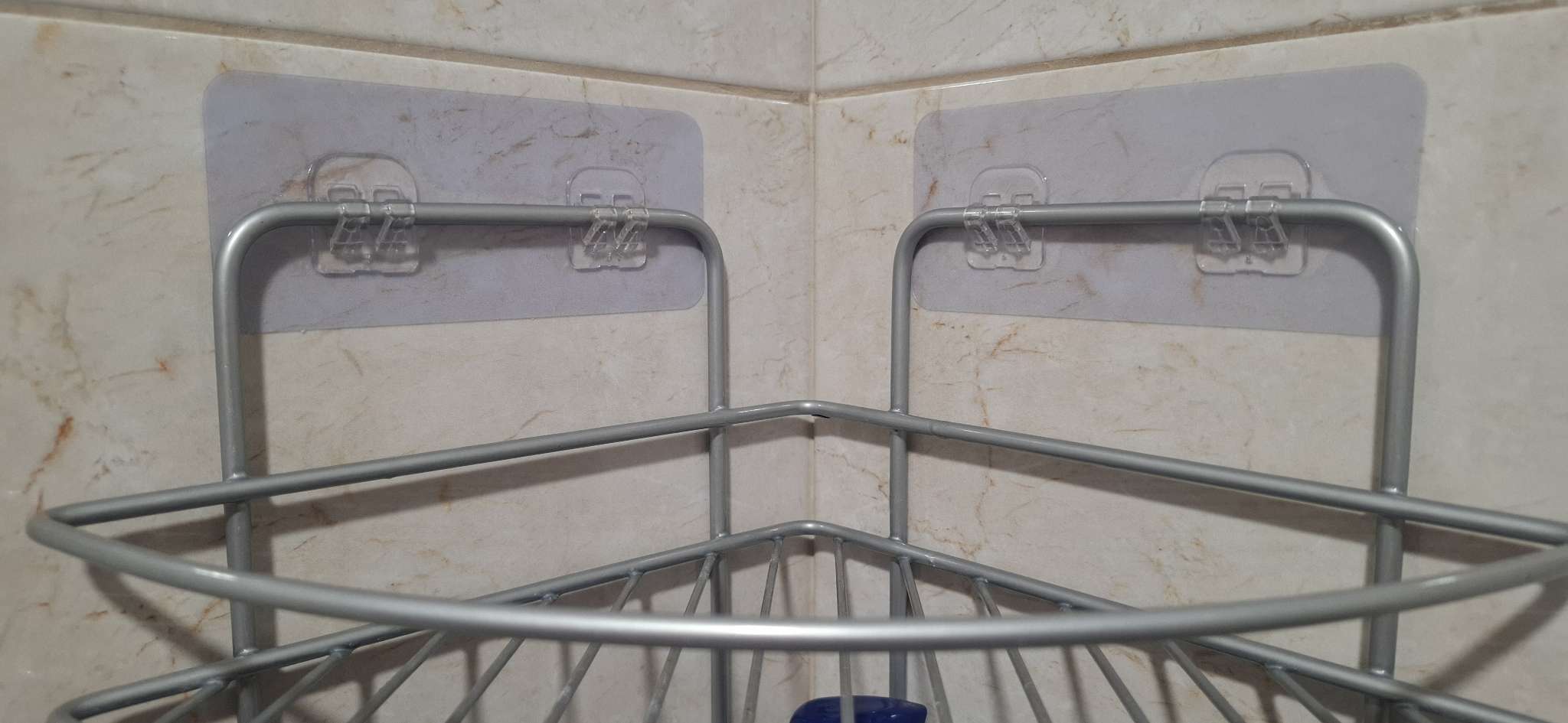 Фотография покупателя товара Крючки для полок самоклеящиеся двойные, 14×6 см, 2 шт., прозрачные - Фото 8