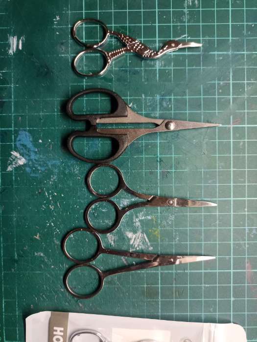 Фотография покупателя товара Ножницы маникюрные, прямые, узкие, 10.5 см - Фото 2