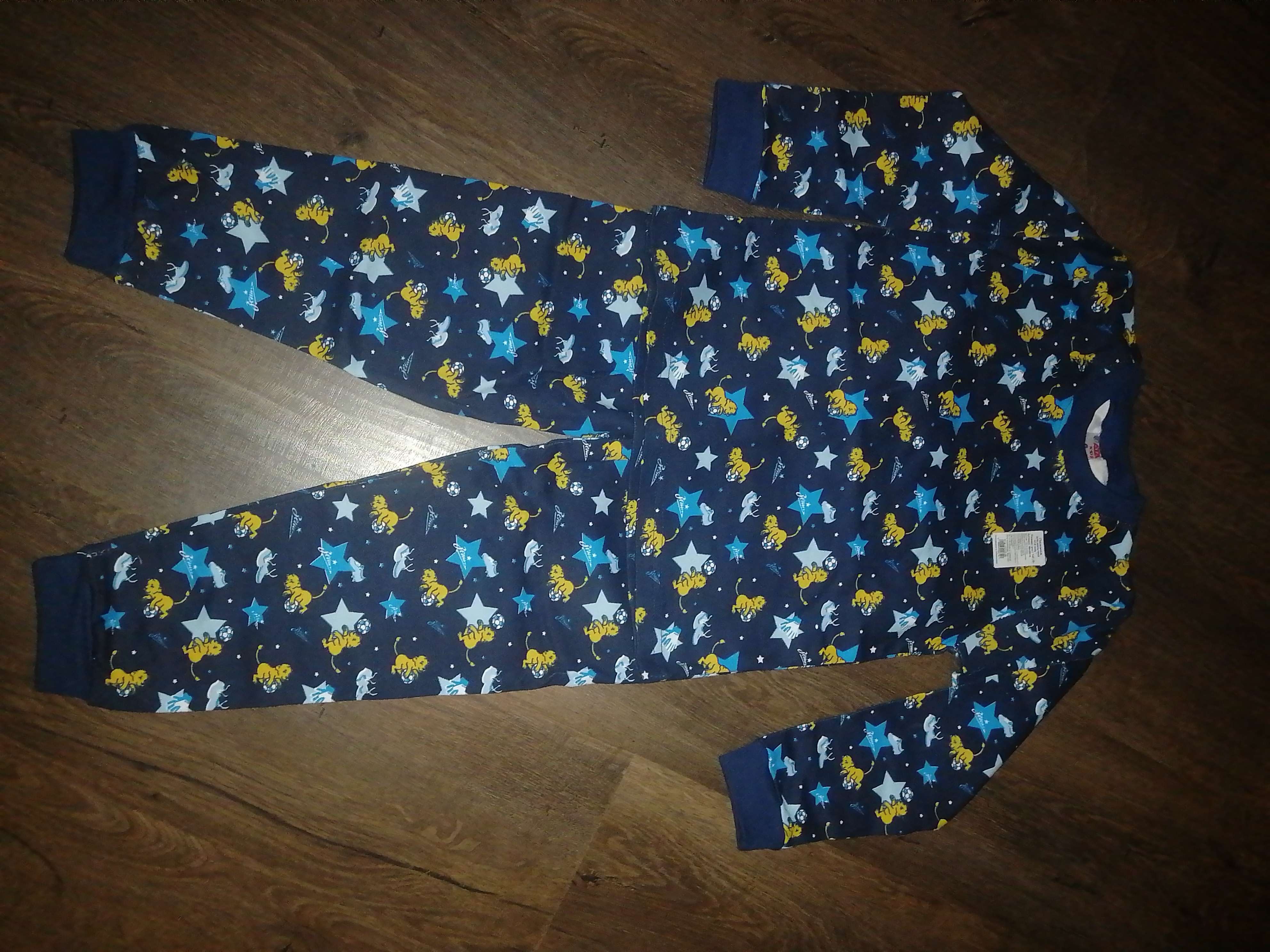 Фотография покупателя товара Пижама для мальчика, цвет тёмно-синий, рост 116 см - Фото 1
