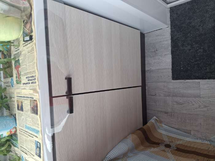 Фотография покупателя товара Шкаф напольный под мойку Мальва 800х420х810 Венге/Лоредо - Фото 1