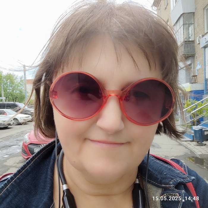 Фотография покупателя товара Очки солнцезащитные женские OneSun, uv 400, дужка 14.5 см, ширина 14.5 см, 5.5×5.5 см, розовые - Фото 1