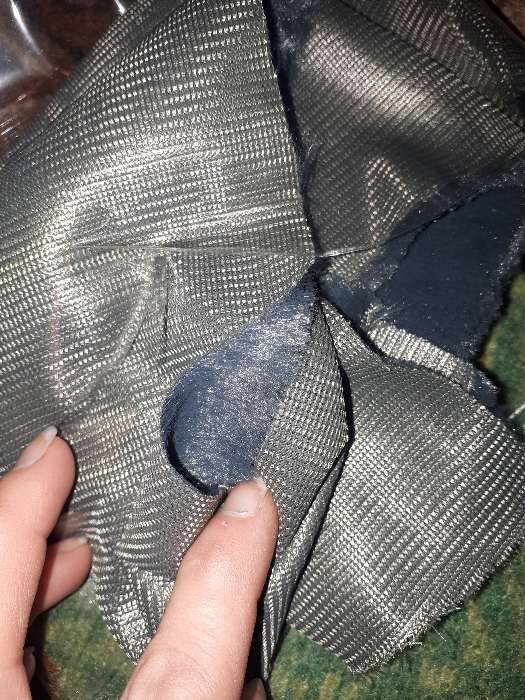 Фотография покупателя товара Лоскут для рукоделия, 50 × 50 cм, мех, цвет тёмно-серый - Фото 7