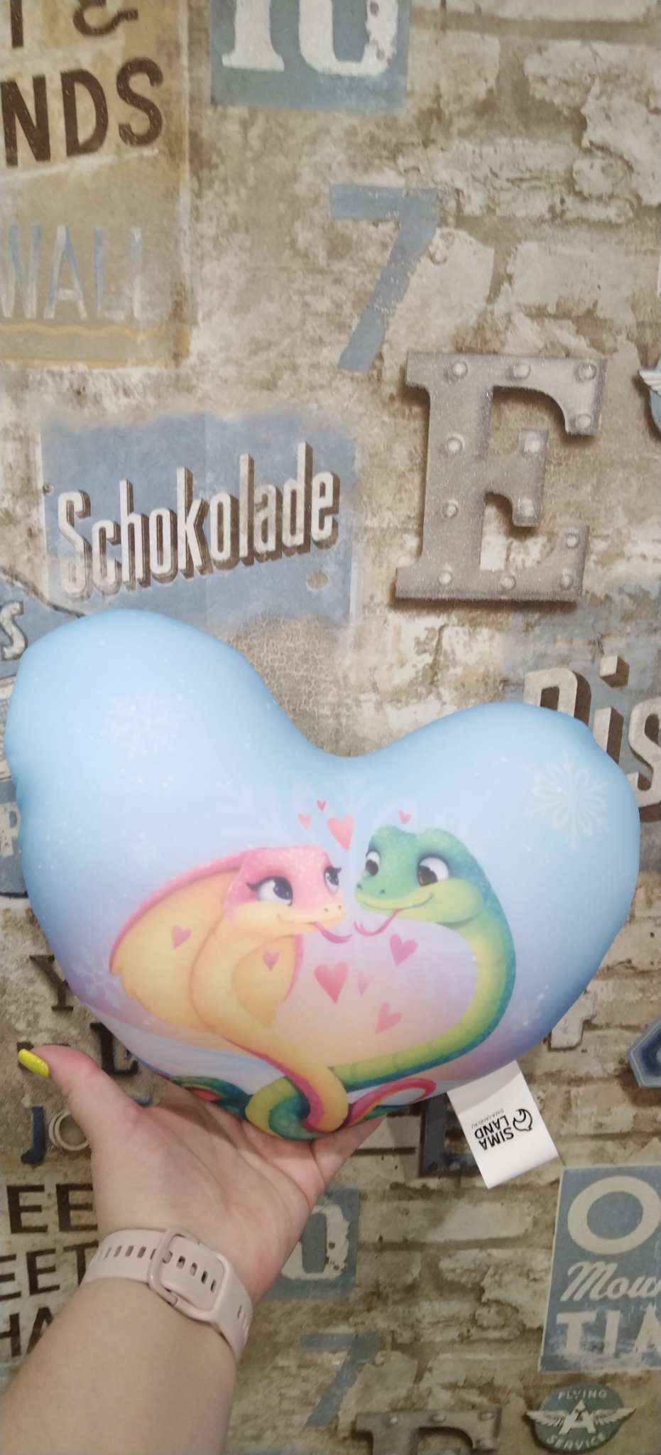 Фотография покупателя товара Подушка декоративная антистресс «Любовь» - Фото 2