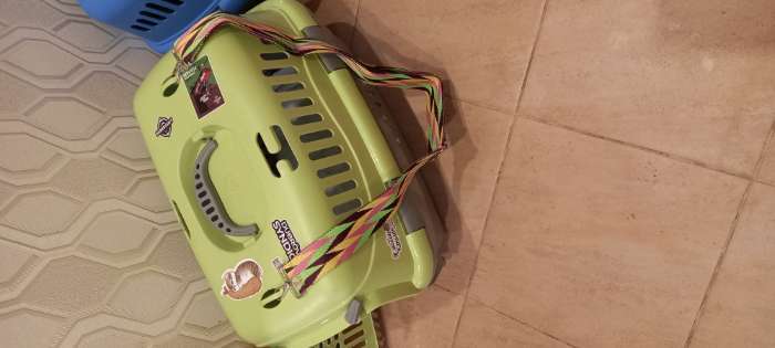 Фотография покупателя товара Ручка для сумки «Косичка», стропа, с карабинами, 139±3×3.8 см, разноцветная - Фото 1