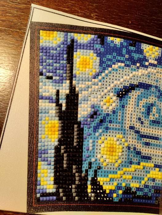 Фотография покупателя товара Термокружка детская с алмазной мозаикой «Дед Мороз», 450 мл, набор для творчества - Фото 6