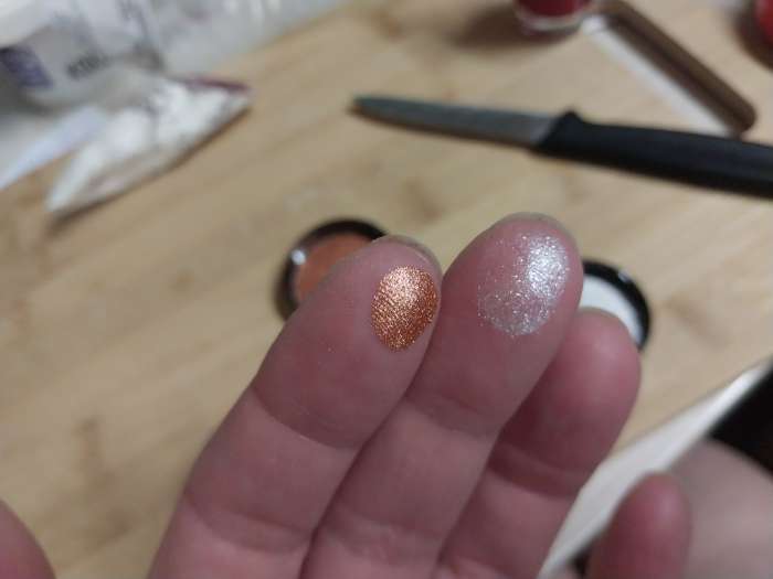 Фотография покупателя товара Глиттер пищевой КондиМир «Серебро», 5 г - Фото 4