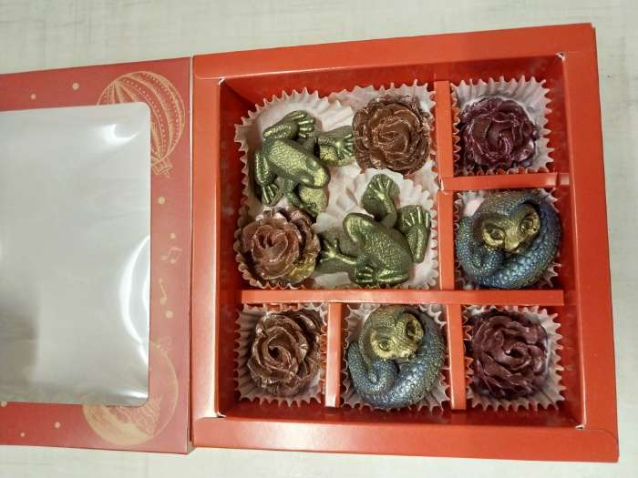 Фотография покупателя товара Молд для заливки «Роза», силикон, 4.5×2 см, МИКС - Фото 3