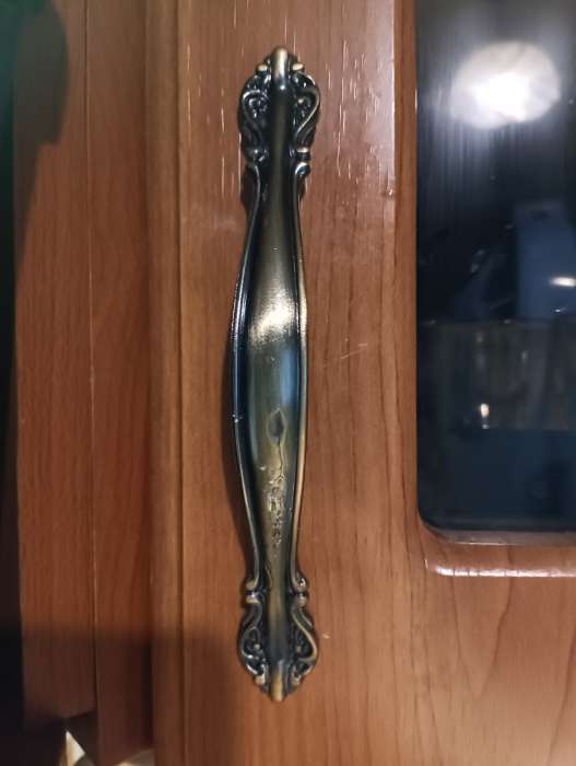 Фотография покупателя товара Ручка-скоба мебельная PC181, 96 мм, цвет медь - Фото 6