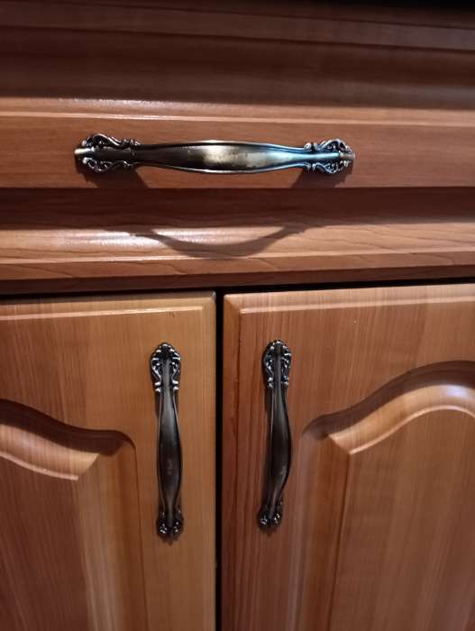 Фотография покупателя товара Ручка-скоба мебельная PC181, 96 мм, цвет медь - Фото 5