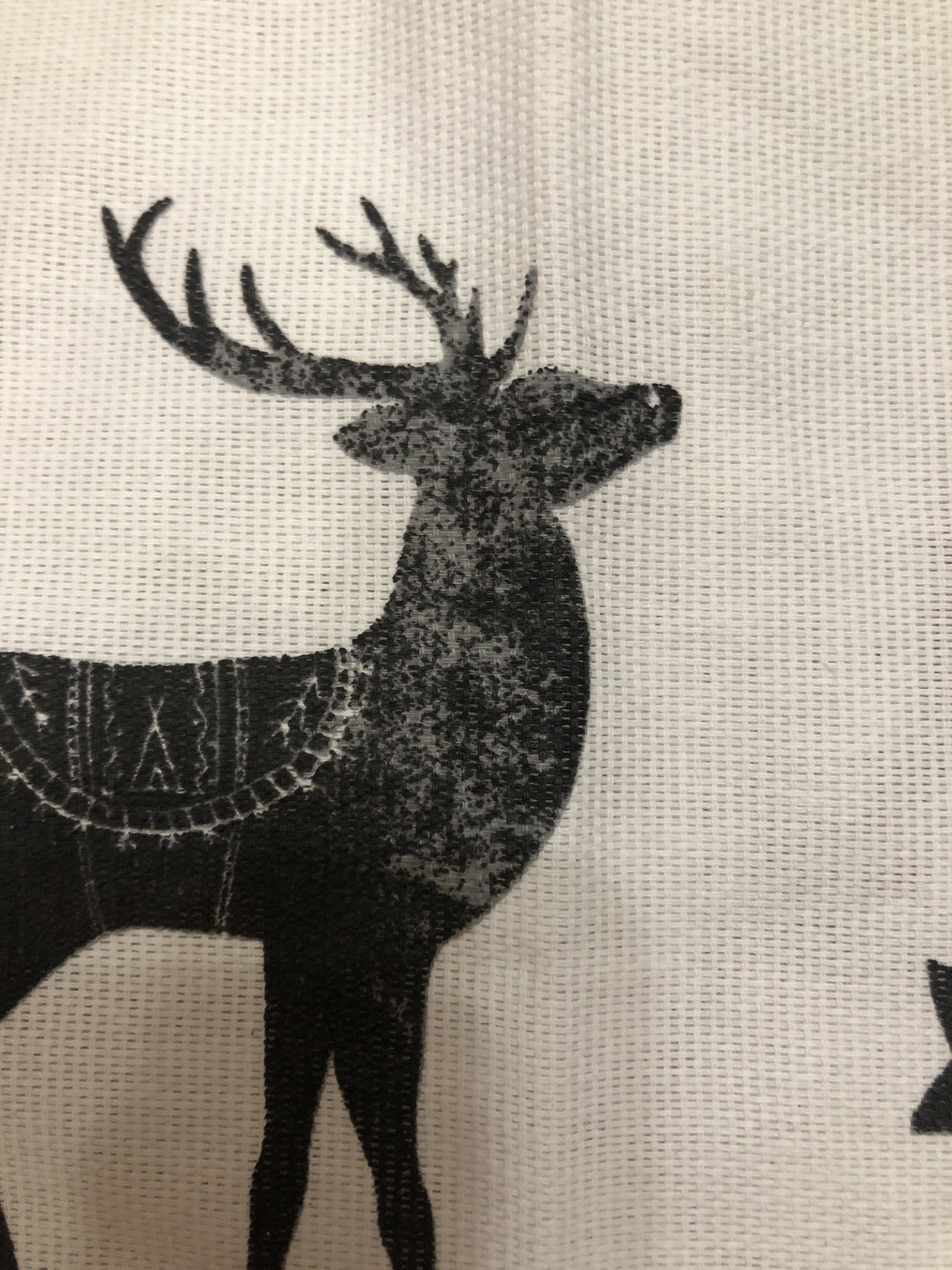 Фотография покупателя товара Полотенце «Доляна» X-Mas 40×70 см, 100%хл, рогожка 164 г/м² - Фото 2