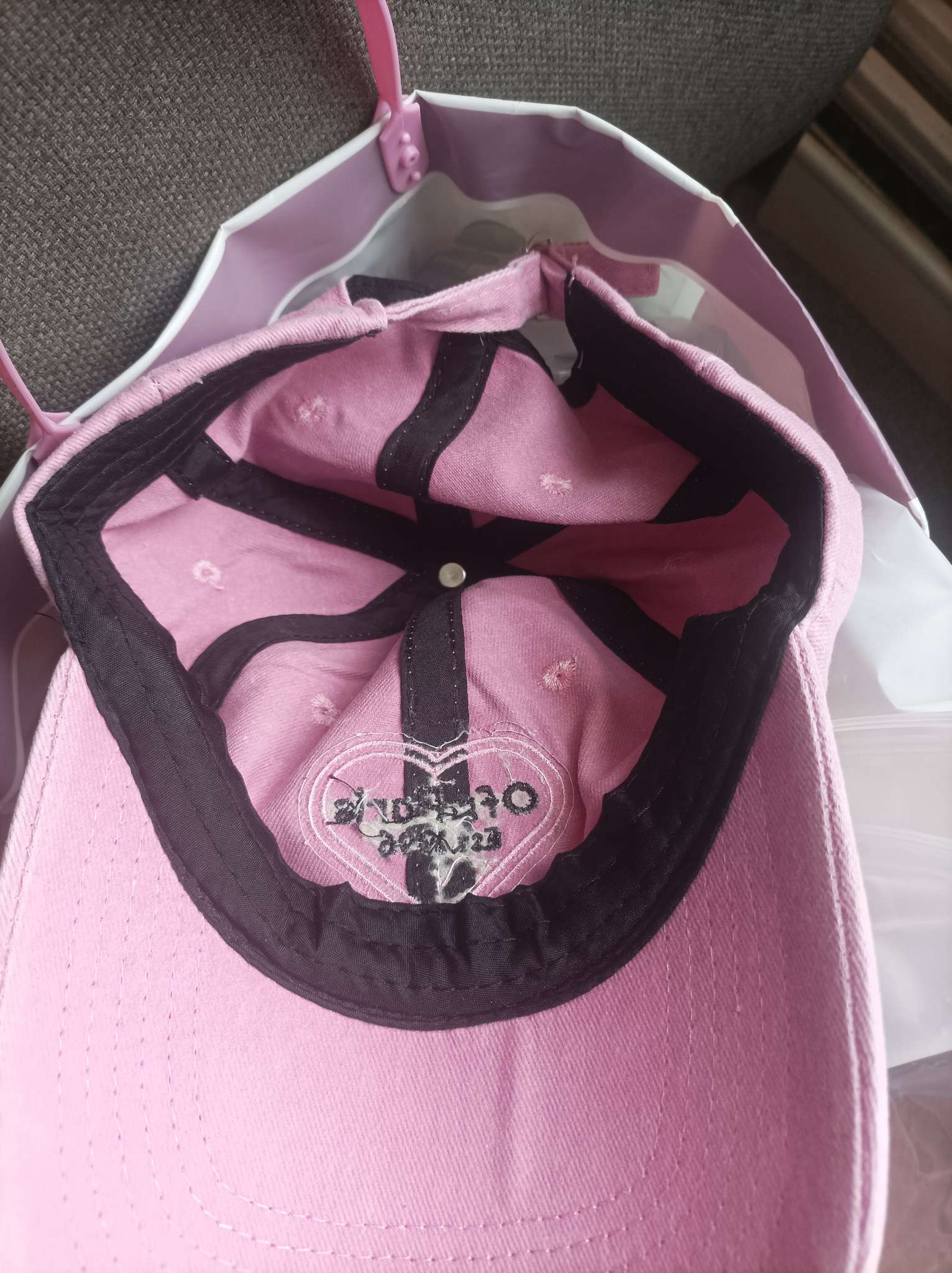 Фотография покупателя товара Кепка женская MINAKU «Ofr.Paris», розовый, размер 54-56 - Фото 1